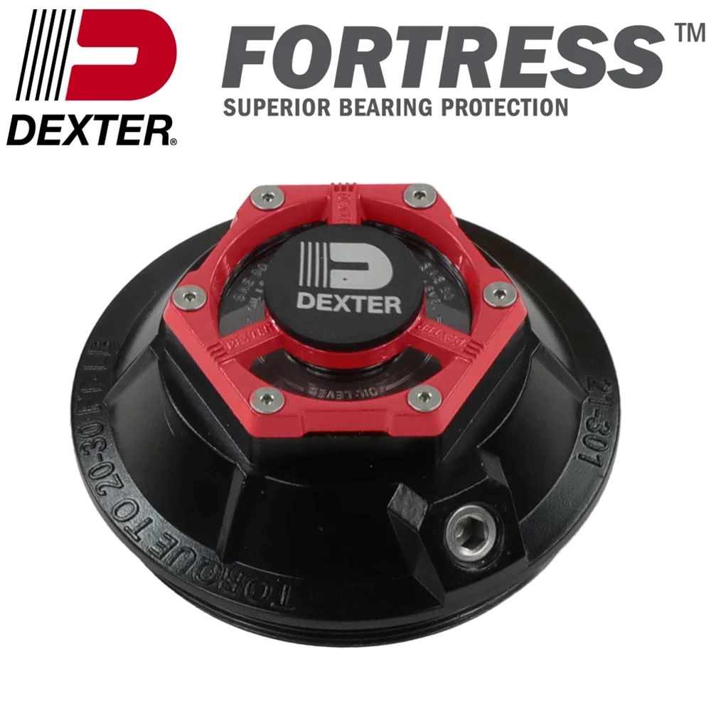 Fortress Complete Aluminum Oil Cap Replacement Kit, For Dexter 9,000 -10,000 lb. Axles (Sold Each)