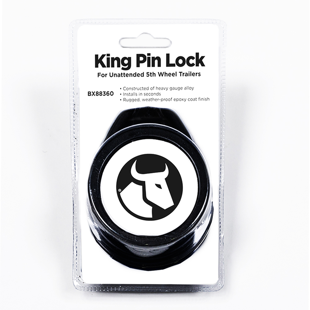 Blue Ox BX88360 Universal 5th Wheel King Pin Lock