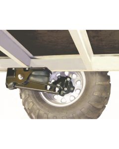 HD Axle-Less Trailer Suspension with Long Spindles - 2,200 Lb. Capacity